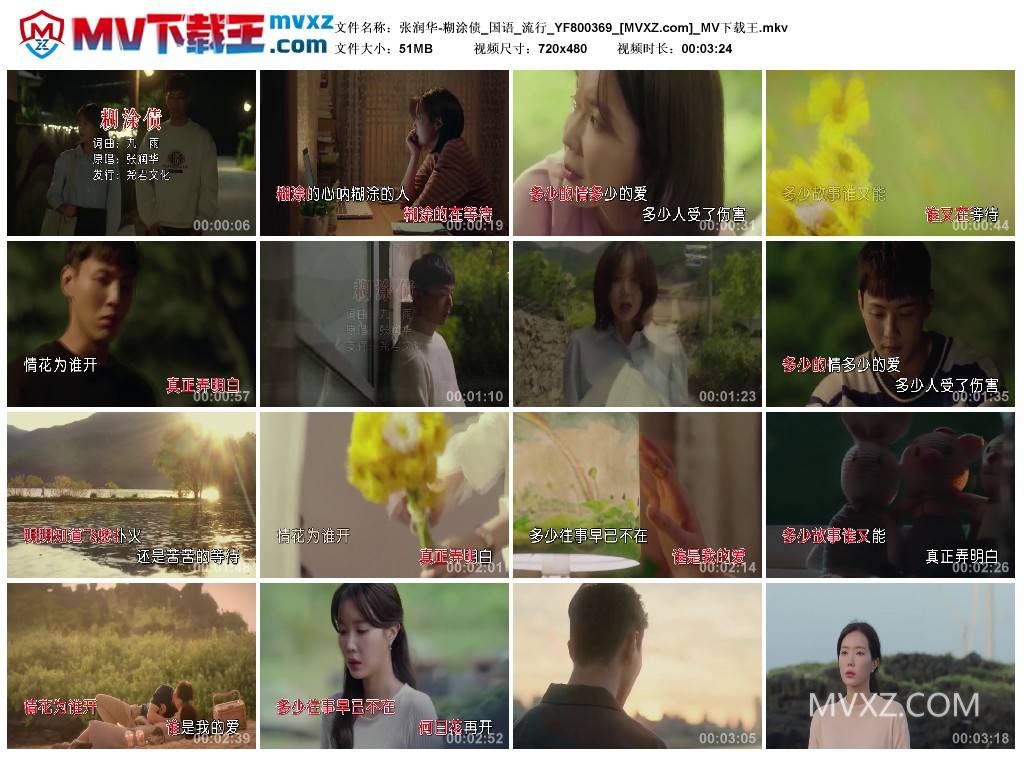 张润华-糊涂债_国语_流行_YF800369